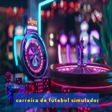 carreira de futebol simulador